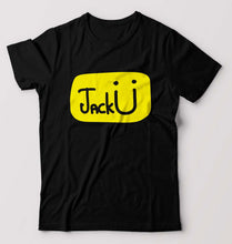 Load image into Gallery viewer, Jack u T-Shirt for Men-Black-Ektarfa.online
