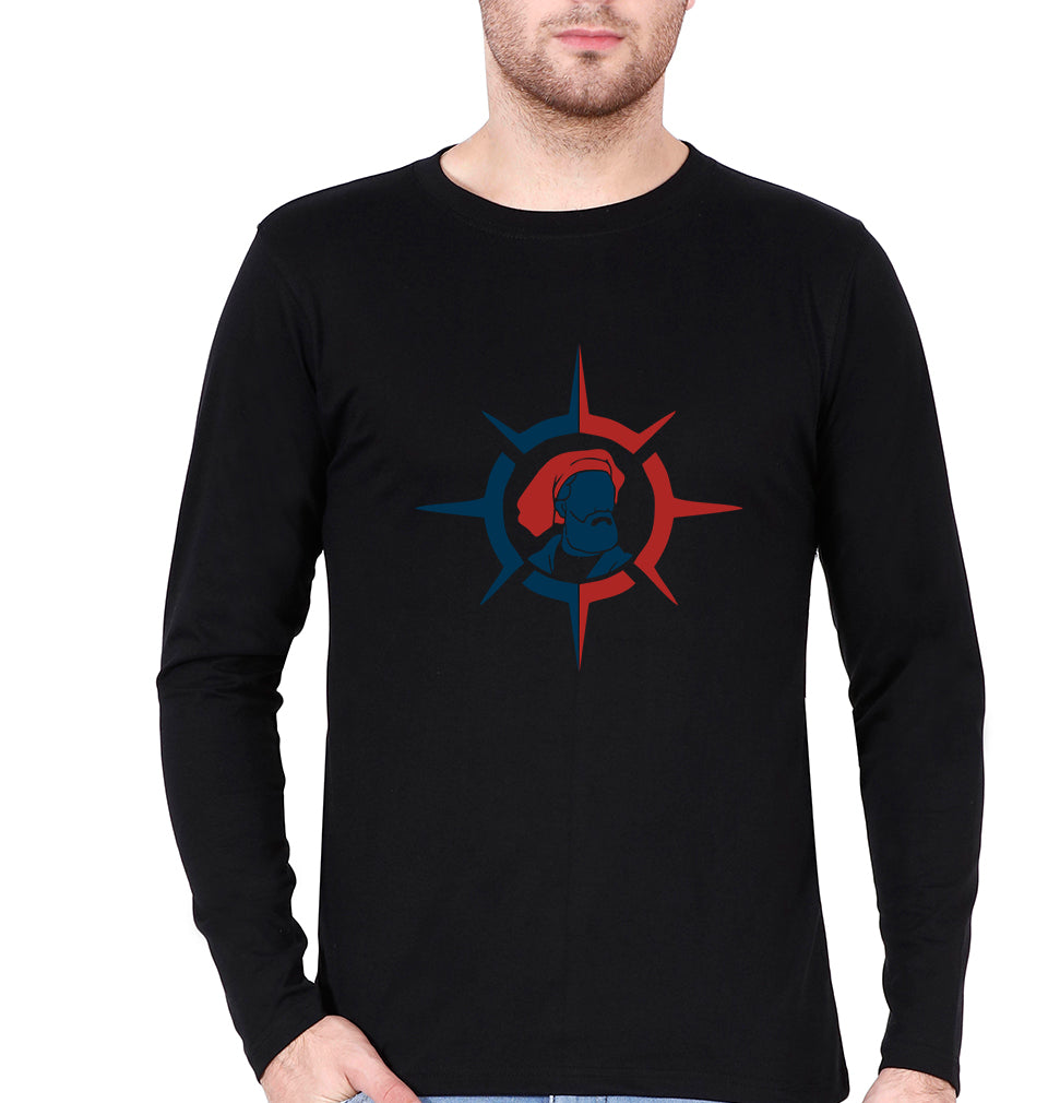 Marco Polo Full Sleeves T-Shirt for Men-Black-Ektarfa.online