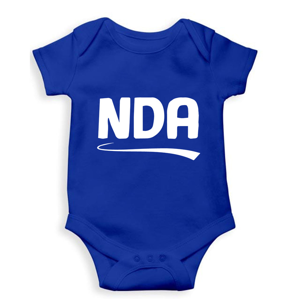 NDA Army Kids Romper For Baby Boy/Girl-Royal Blue-Ektarfa.online