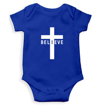 Load image into Gallery viewer, Believe Kids Romper For Baby Boy/Girl-0-5 Months(18 Inches)-Royal Blue-Ektarfa.online
