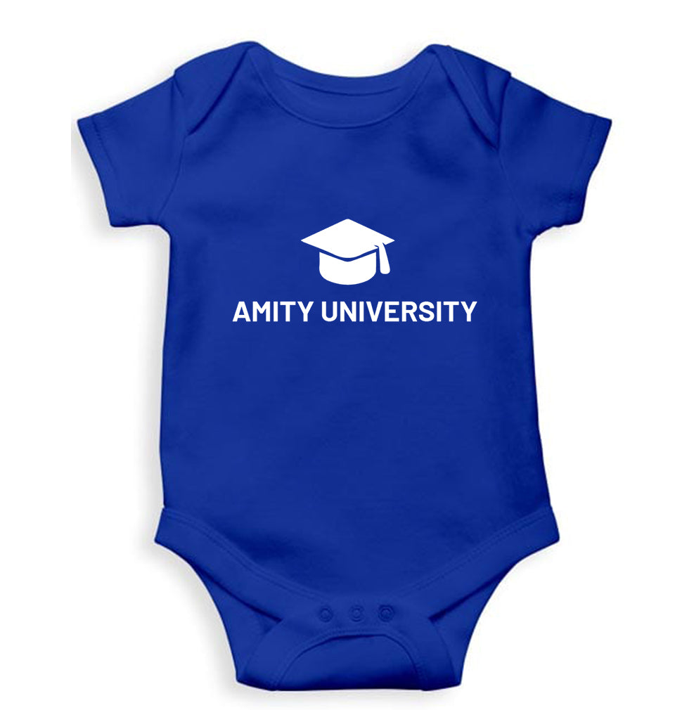 Amity Kids Romper For Baby Boy/Girl-0-5 Months(18 Inches)-Royal Blue-Ektarfa.online