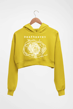 Load image into Gallery viewer, Deafheaven Crop HOODIE FOR WOMEN-Mustard Yellow-Ektarfa.online
