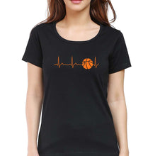 Load image into Gallery viewer, NBA Basketball T-Shirt for Women-Black-Ektarfa.online
