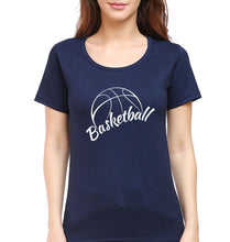 Load image into Gallery viewer, NBA Basketball T-Shirt for Women-Navy Blue-Ektarfa.online
