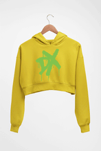 Load image into Gallery viewer, DX WWE Crop HOODIE FOR WOMEN-Mustard Yellow-Ektarfa.online
