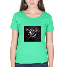Load image into Gallery viewer, Mahakal Mahadev Bholenath Shiva Shivji T-Shirt for Women-Flag Green-Ektarfa.online
