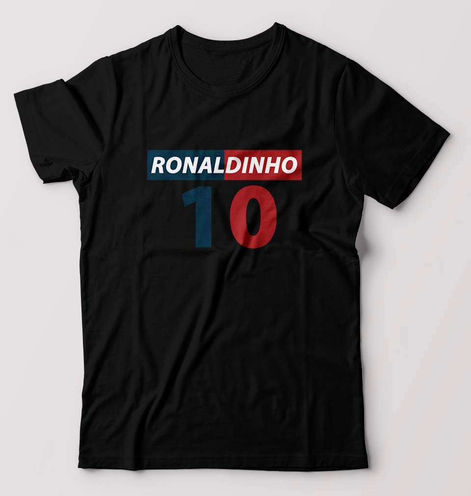 Ronaldinho T-Shirt for Men-Black-Ektarfa.online