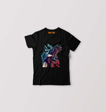 Load image into Gallery viewer, Eagle Kids T-Shirt for Boy/Girl-Black-Ektarfa.online
