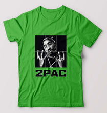 Load image into Gallery viewer, Tupac 2Pac T-Shirt for Men-flag green-Ektarfa.online
