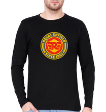 Load image into Gallery viewer, Royal Enfield Full Sleeves T-Shirt for Men-Black-Ektarfa.online

