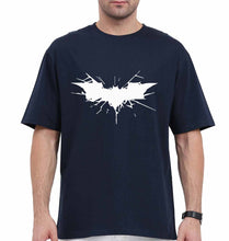 Load image into Gallery viewer, Batman Superhero Oversized T-Shirt for Men-Navy Blue-Ektarfa.online
