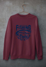 Load image into Gallery viewer, Fishing Unisex Sweatshirt for Men/Women-Maroon-Ektarfa.online
