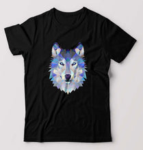 Load image into Gallery viewer, Wolf T-Shirt for Men-Black-Ektarfa.online
