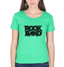 Load image into Gallery viewer, Queen Rock Band T-Shirt for Women-Flag Green-Ektarfa.online
