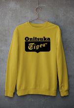 Load image into Gallery viewer, Onitsuka Tiger Unisex Sweatshirt for Men/Women-S(40 Inches)-Mustard Yellow-Ektarfa.online
