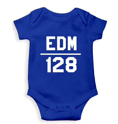 EDM Kids Romper For Baby Boy/Girl-Royal Blue-Ektarfa.online