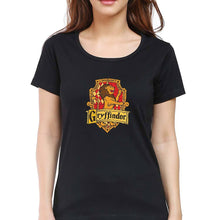 Load image into Gallery viewer, Harry Potter Gryffindor T-Shirt for Women-Black-Ektarfa.online
