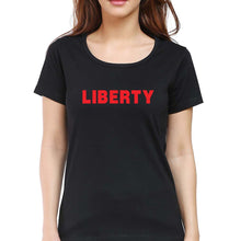 Load image into Gallery viewer, Liberty T-Shirt for Women-Black-Ektarfa.online
