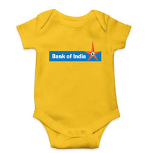 Load image into Gallery viewer, Bank of India Kids Romper For Baby Boy/Girl-Yellow-Ektarfa.online
