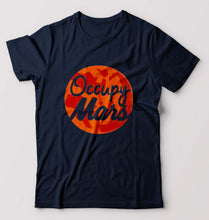 Load image into Gallery viewer, Occupy Mars Elon Musk T-Shirt for Men-Navy Blue-Ektarfa.online

