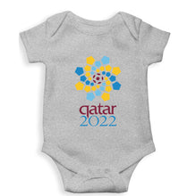 Load image into Gallery viewer, FIFA World Cup Qatar 2022 Kids Romper For Baby Boy/Girl-Grey-Ektarfa.online
