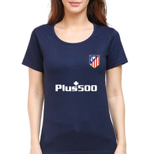 Load image into Gallery viewer, Atletico Madrid 2021-22 T-Shirt for Women-Navy Blue-Ektarfa.online
