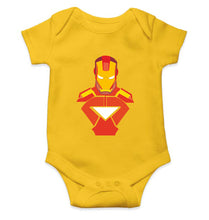 Load image into Gallery viewer, Iron Man Kids Romper Kids Romper For Baby Boy/Girl-0-5 Months(18 Inches)-Yellow-Ektarfa.online
