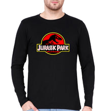 Load image into Gallery viewer, Jurassic Park Full Sleeves T-Shirt for Men-Black-Ektarfa.online
