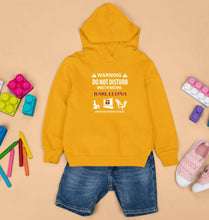 Load image into Gallery viewer, Warning FCB Kids Hoodie for Boy/Girl-0-1 Year(22 Inches)-Mustard Yellow-Ektarfa.online
