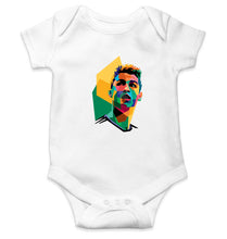 Load image into Gallery viewer, Cristiano Ronaldo CR7 Kids Romper For Baby Boy/Girl-0-5 Months(18 Inches)-White-Ektarfa.online
