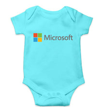 Load image into Gallery viewer, Microsooft Kids Romper For Baby Boy/Girl-0-5 Months(18 Inches)-Sky Blue-Ektarfa.online
