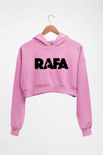 Load image into Gallery viewer, Rafael Nadal (RAFA) Crop HOODIE FOR WOMEN-Light Baby Pink-Ektarfa.online
