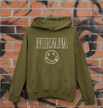 Load image into Gallery viewer, Nirvana Unisex Hoodie for Men/Women-Olive Green-Ektarfa.online
