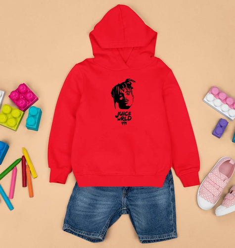 Juice WRLD Kids Hoodie for Boy/Girl-0-1 Year(22 Inches)-Red-Ektarfa.online