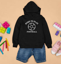 Load image into Gallery viewer, Play Football Kids Hoodie for Boy/Girl-0-1 Year(22 Inches)-Black-Ektarfa.online
