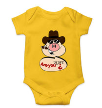 Load image into Gallery viewer, Pig Funny Kids Romper For Baby Boy/Girl-Yellow-Ektarfa.online
