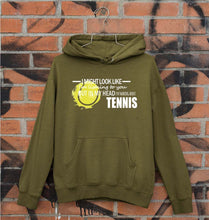 Load image into Gallery viewer, Tennis Unisex Hoodie for Men/Women-Olive Green-Ektarfa.online
