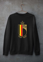 Load image into Gallery viewer, Belgium Football Unisex Sweatshirt for Men/Women-Black-Ektarfa.online
