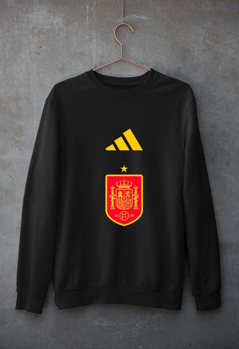 Spain Football Unisex Sweatshirt for Men/Women-Black-Ektarfa.online