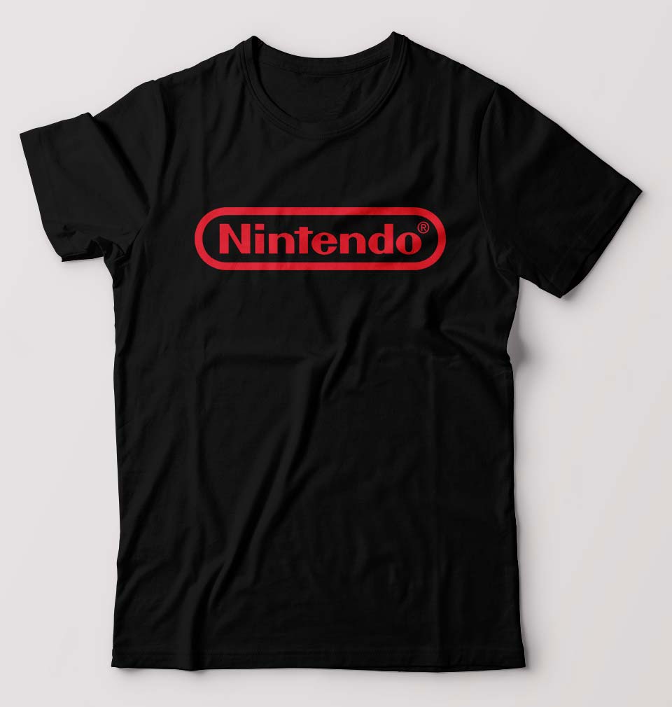 Nintendo T-Shirt for Men-Black-Ektarfa.online