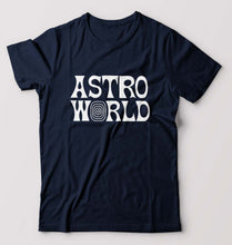 Load image into Gallery viewer, Astroworld Travis Scott T-Shirt for Men-Navy Blue-Ektarfa.online
