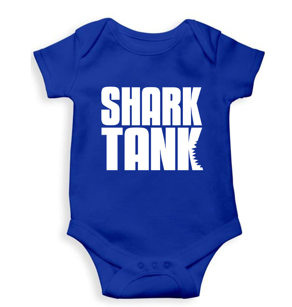 Shark Tank Kids Romper For Baby Boy/Girl-Royal Blue-Ektarfa.online