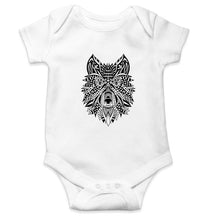 Load image into Gallery viewer, WOLF Kids Romper For Baby Boy/Girl-0-5 Months(18 Inches)-White-Ektarfa.online
