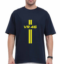 Load image into Gallery viewer, Valentino Rossi(VR 46) Oversized T-Shirt for Men-Navy Blue-Ektarfa.online
