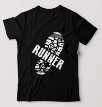 Load image into Gallery viewer, Runner Running T-Shirt for Men-Black-Ektarfa.online
