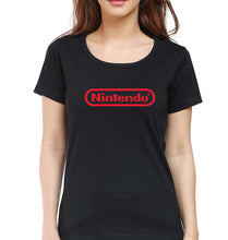 Load image into Gallery viewer, Nintendo T-Shirt for Women-Black-Ektarfa.online
