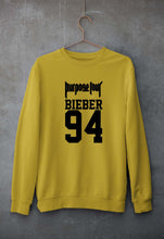 Load image into Gallery viewer, Purpose Tour Bieber Unisex Sweatshirt for Men/Women-Mustard Yellow-Ektarfa.online
