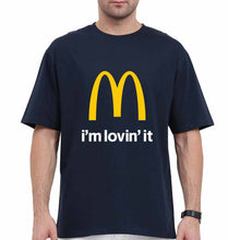 Load image into Gallery viewer, McDonald’s Oversized T-Shirt for Men-Navy Blue-Ektarfa.online
