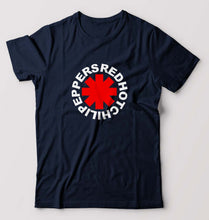 Load image into Gallery viewer, Red Hot Chili Peppers T-Shirt for Men-Navy Blue-Ektarfa.online
