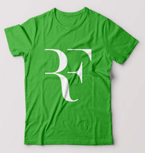 Load image into Gallery viewer, Roger Federer_RF T-Shirt for Men-Flag Green-Ektarfa.online
